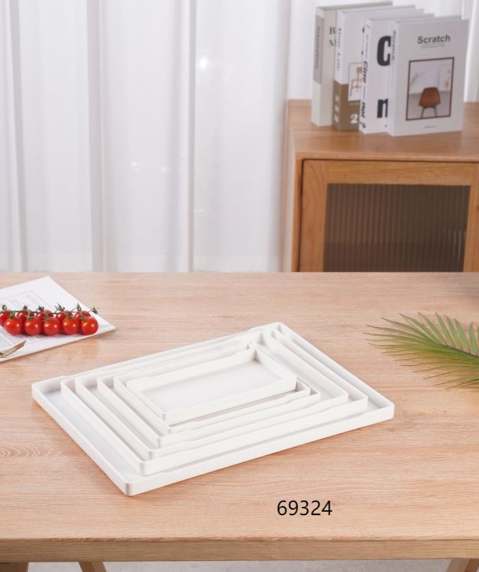 F17L, 69324, Tray White 40*29cm