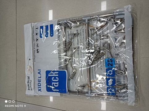 E8L, 69413, Clothes Peg Hanger Stainless Steel