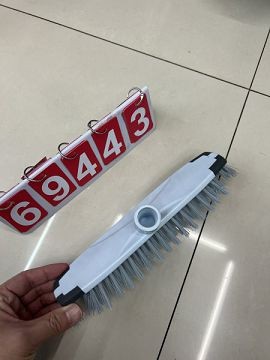 E2M, 69443, Floor Brush With Wooden Handle 1.2m