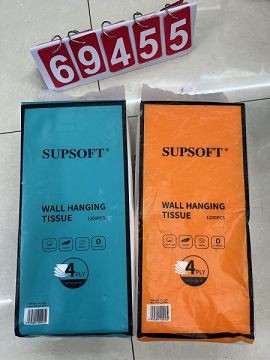 B18H, 69455, Hanging Tissue 4-ply, 300 sheets