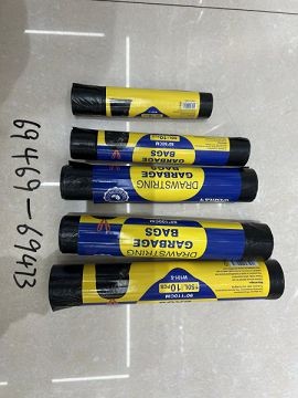 J4L, 69470, Drawstring Garbage Bags 60*80cm 10pcs? 80L