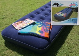 AIR MATTRESS SGL FLOCKED 194X78X25CM