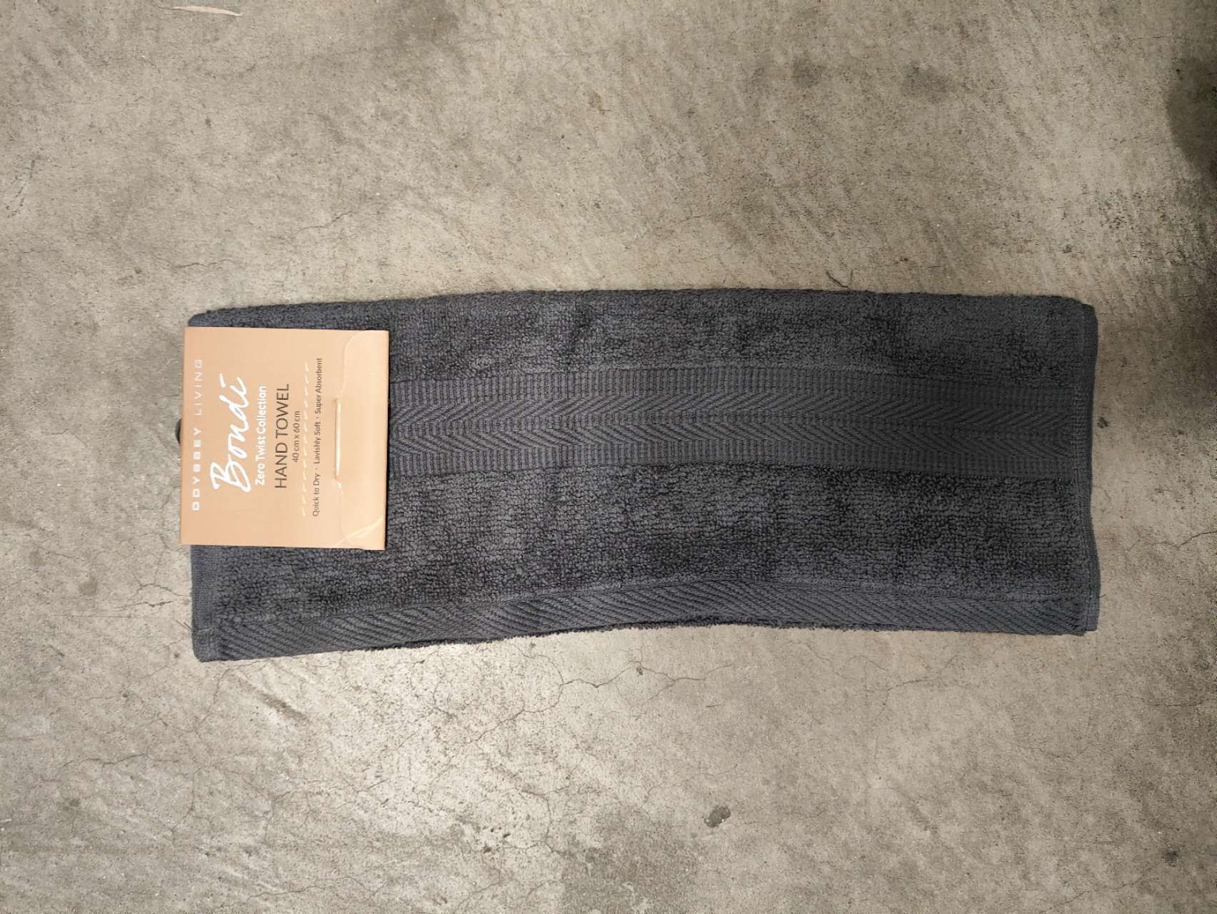 BTO-BO27CO-HT, HAND TOWEL COAL