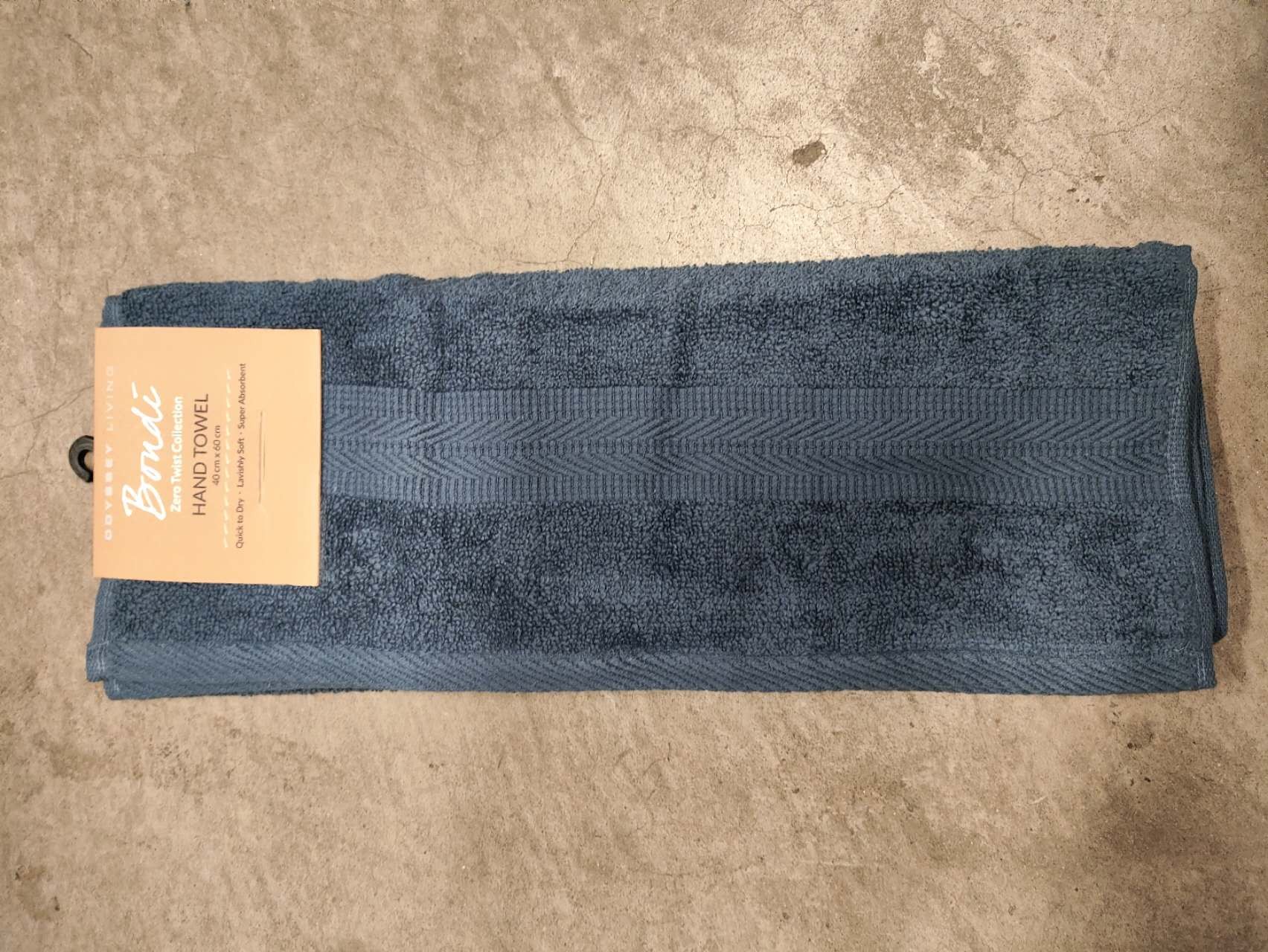 BTO-BO32NM-HT, HAND TOWEL NAVY