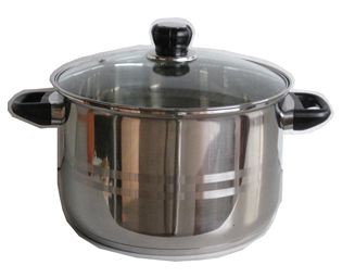 CW0320, S/S 20CM Covered Casserole, 1pc/ctn