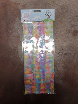 24E2, EA0261, EASTER CELLOPHANE CANDY BAGS