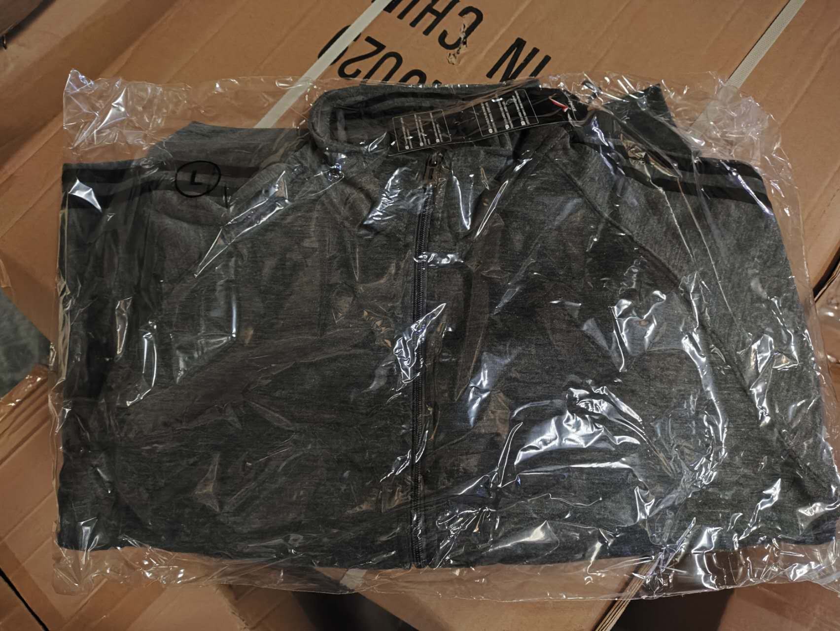 Winter Zip Sweater Grey 2XL