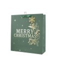 25X35, X448625, XL MERRY CHRISTMAS SQUARE GIFT BAG 35X35X10CM