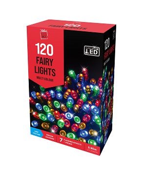 24X17, XB3435, LEDS FLASHING MULTI 120pc