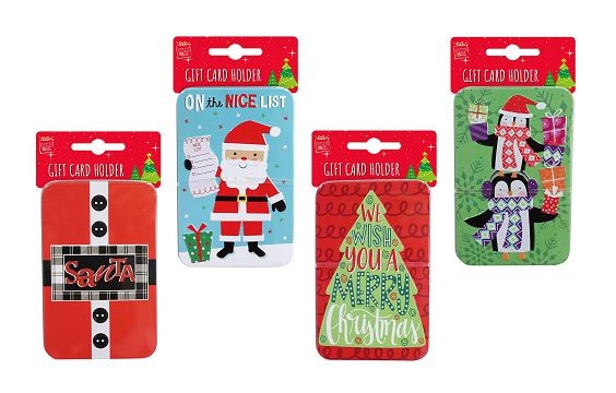 24X12, XP0318, GIFTCARD TIN HANGSELL Asst
