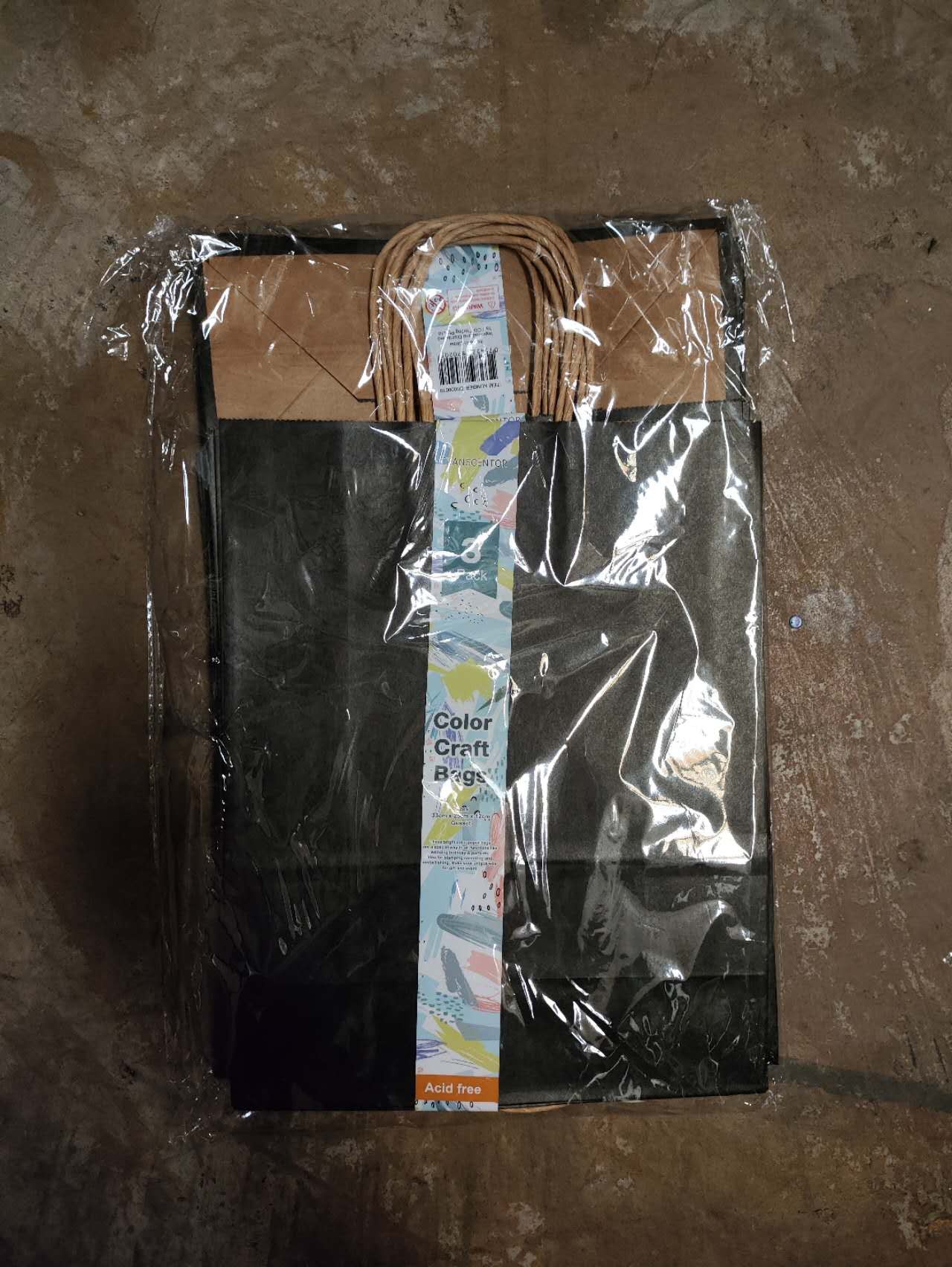 craft bag 3pcs L black