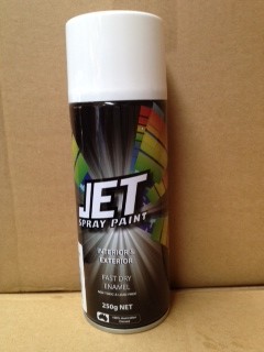 sp104, spray paint Matt white
