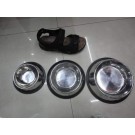 F7M, 19011, Stainless Steel Dog Bowl w/rubber base 26cm