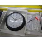 E11M,$4.99,Clock - Quartz Black & White Plain Design, Thicker Edge (Mixed Colours)