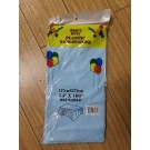 F11L, 33234, baby blue heavy duty plastic table cloth 137x274 cm