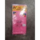 F11L, 33234, pink heavy duty plastic table cloth 137x274 cm