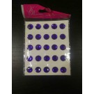 1A 6B, sticker 3949 purple