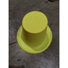 43-851, EASTER CANDY GLITTER YELLOW  TOP HAT