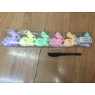 43072, Easter deco rabbits 6pcs
