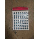 2B 6A, sticker 4885 baby blue