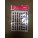 2A 5A, sticker 4946 purple