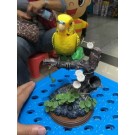 F18H, 55417, Recording bird red, yellow, blue si