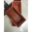 F13L, 55684, Rectangle Flower pot 34.5*19.5*14.5