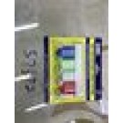 E6M, 57672, key tags with wall mount holder S
