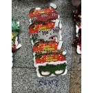 20X2, 58317, Xmas glass HOHOHO