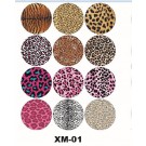 K4L, 58440, mirror 7.5cm leopard
