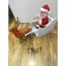 20X35, 59087, Xmas sleigh santa toy