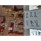 20X19, 60055, Xmas deer with battery 60cm gold/silver/red