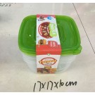 G12M, 60475, food container 3pcs 17*17*10cm