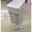 E13H, 60496, 5 drawer storage unit 22*15*31cm