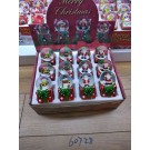 20X16, 60728, Xmas crystal ball gift box base