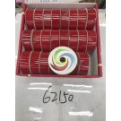 20X18, 62150, Ribbon flannel red 2.5cm*2.7m