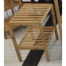 62371, wooden rack 2-tier 30*30*50cm