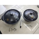 E1Z-L, 63091, casserole pot black 3.2L