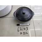 E15Z-L, 63103, casserole pot black 0.75L