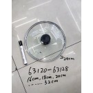 C10Z-L, 63126, glass pan lid 28cm