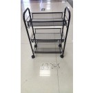 E14M, 63245, rack with wheels 3 tiers
