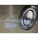 A13Z-L, 63376, stainless steel oval tray 16"