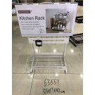 63557, kitchen rack 2 tier 38*17*42cm