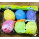 24E3, 63917, Easter egg foam 4x6cm 6pcs