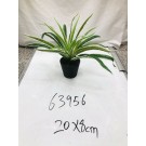 63956, artifilcial potted plant 20x8cm