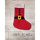 25XA, 64242, Xmas sock 48*27cm