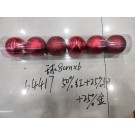 21X18, 64417, Xmas ball ornaments 8cm