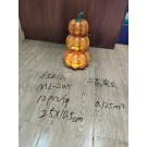 65812, Holloween lantern 3 pumpkins 25x10cm