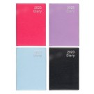66018, Diary PVC Textured Cover A4 WTV 4 Asstd