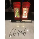 24X29, 66406, Xmas deco lantern telephone booth 12*5.3*5.3cm battery